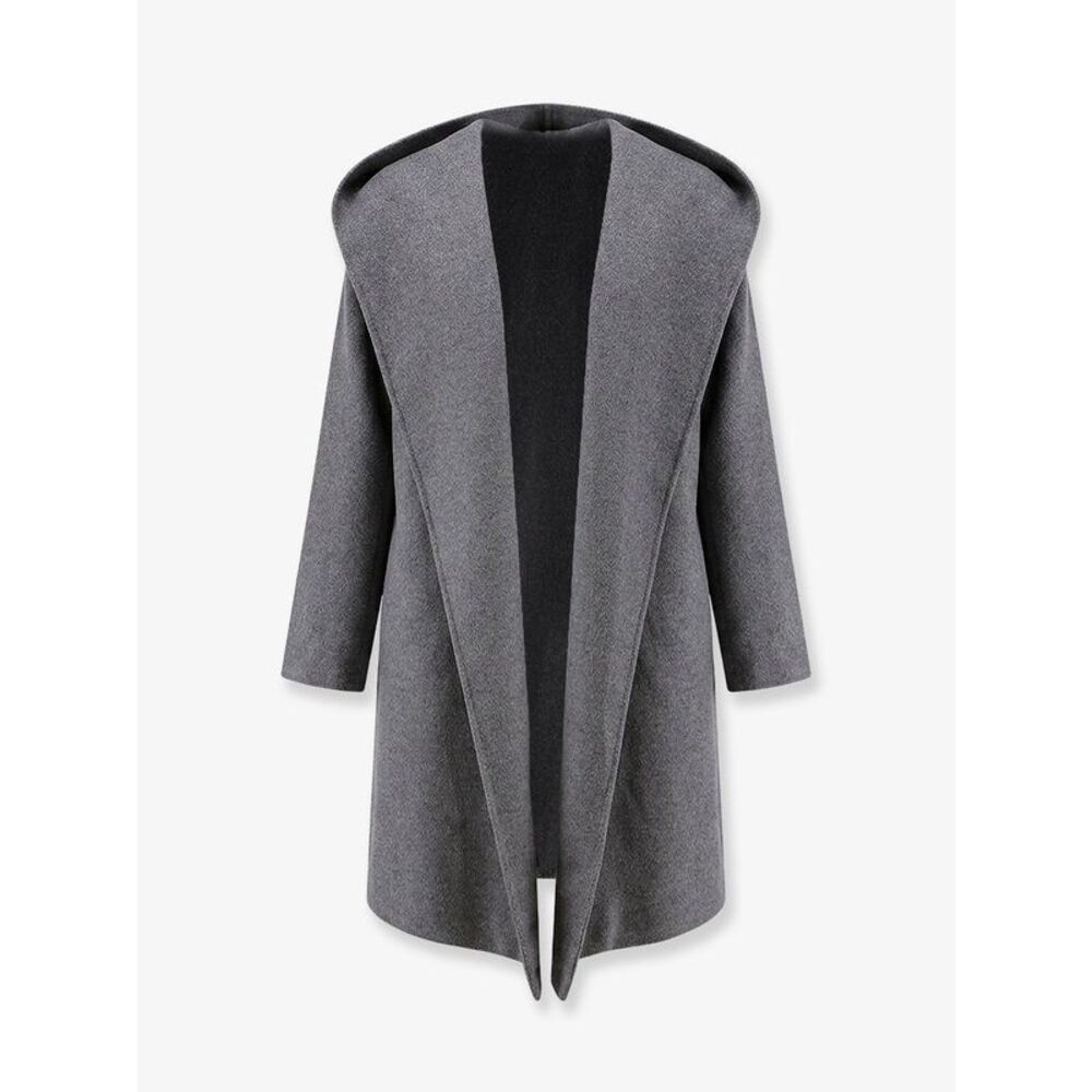 Toteme Women Wool Hoodie Coat